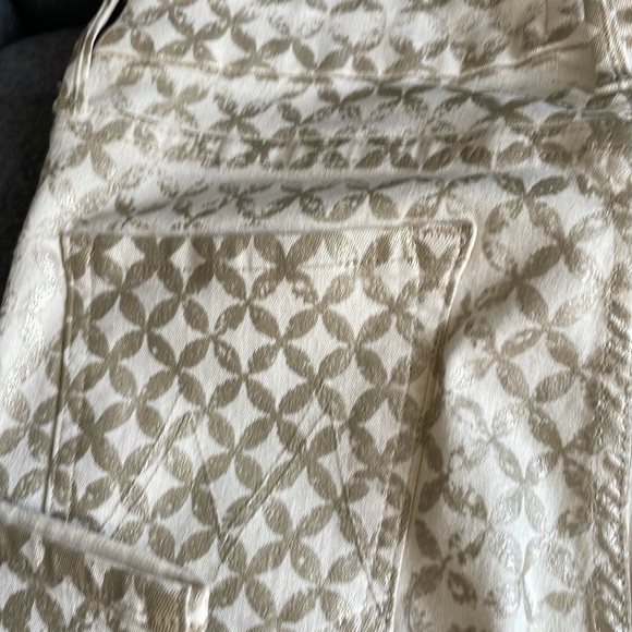 MOTHER • Metallic White Skinny Jeans - Picture 6 of 8